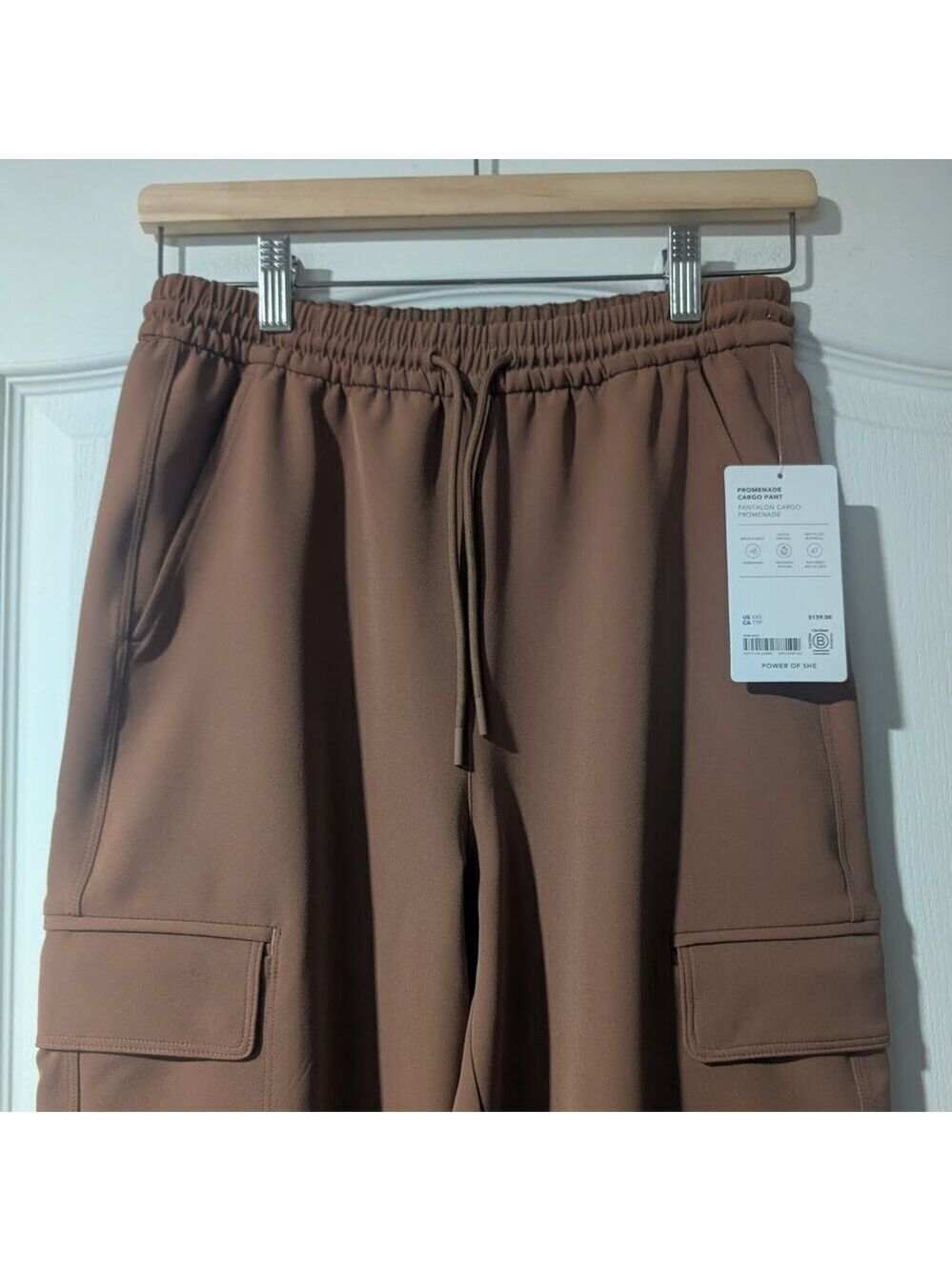 Athleta | Promenade High Rise Cargo Pant In Walnut - Picture 5 of 13